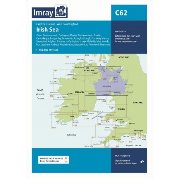 Imray C 62 - Irish Sea